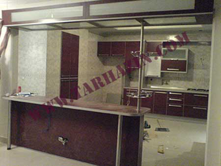کابینت آشپزخانه ام دی اف