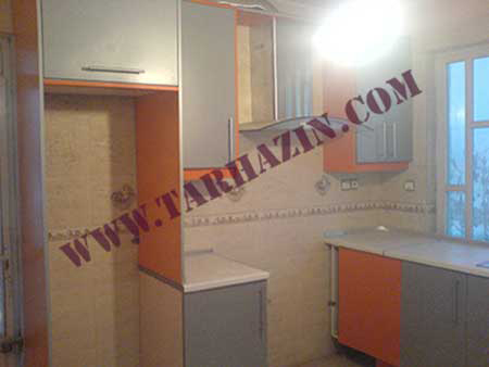 کابینت MDF آشپزخانه