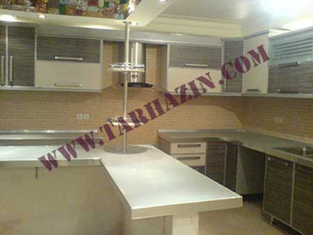 کابینت MDF آشپزخانه