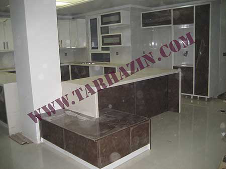 کابینت براق آشپزخانه