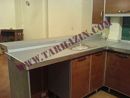کابینت MDF آشپزخانه