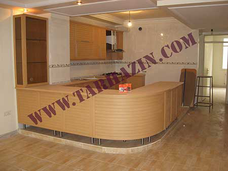 کابینت آشپزخانه کرم